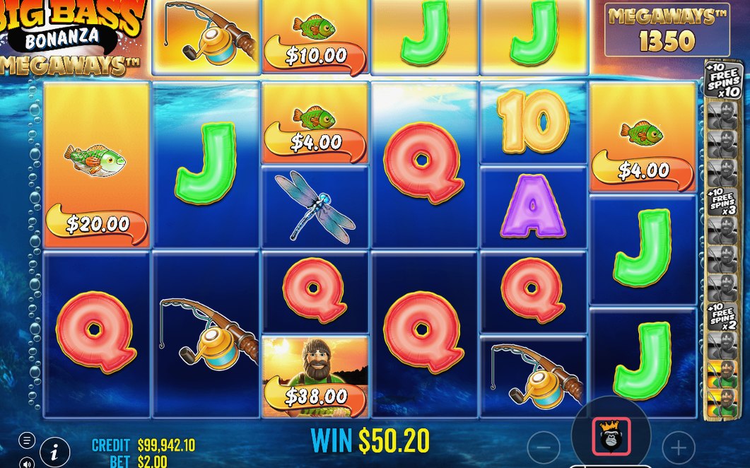 Free Spins med multiplikatorerna 2x, 3x och 10x